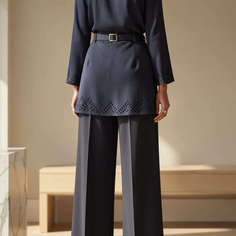 Ensemble tunique pantalon habillé : 10 modèles élégants pour 2026